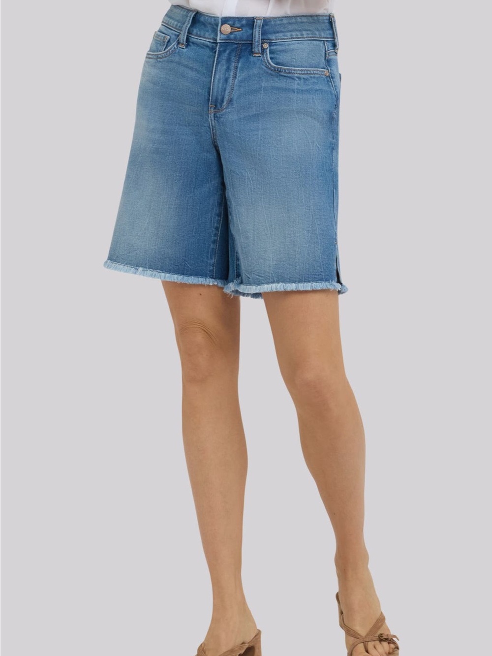 NYDJ Naomi Relaxed Denim Shorts
